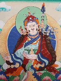 Bright Color Padmasambhava Thangka