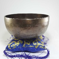 Handmade Beaten Therapy Bowl With Etching And Carving