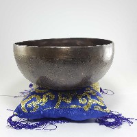 Handmade Beaten Therapy Bowl With Etching And Carving