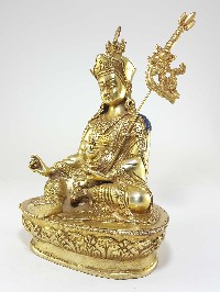 Padmasambhava Statue [full Fire Gold Plated]