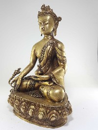 Medicine Buddha [master Quality] Statue Bronze Finishing, [rare Find]