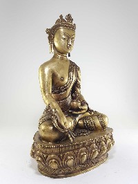 Medicine Buddha [master Quality] Statue Bronze Finishing, [rare Find]