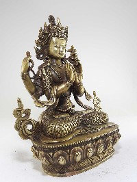 Chenrezig Kharcheri Avalokitesvara Statue, Bronze Finishing