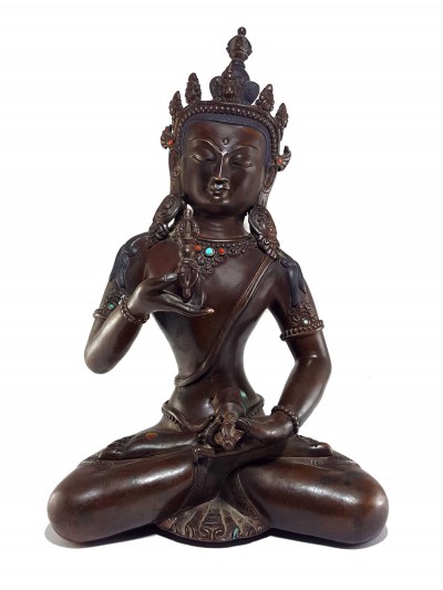 Pure Copper Vajrasattva Statue 12 Years Old