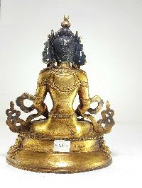 Statue Of Aparimita [full Gold Plated], [antique Finishing], Chepame