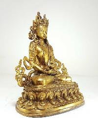 Statue Of Aparimita [full Gold Plated], [antique Finishing], Chepame