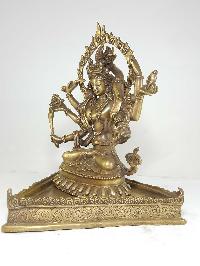 Unique Statue Of Tara In Bronze Finishing