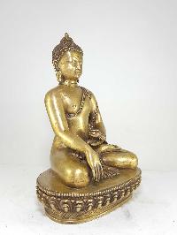 * Exclusive * - Original Statue Of Shakyamuni Buddha In Bronze Finishing