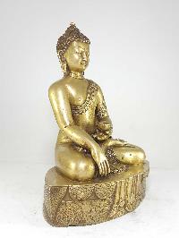 * Exclusive * - Original Statue Of Shakyamuni Buddha In Bronze Finishing