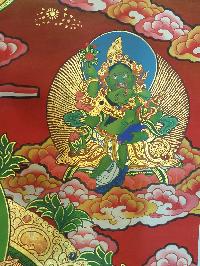 Tibetan Five Jambhala Thangka, Pancha Kuber