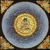 Tibetan Correct And Dedicated Mantra Mandala Thangka Painting Of Shakyamuni Buddha