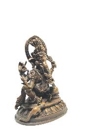 Statue Of Ganesh Chocolate Oxidized