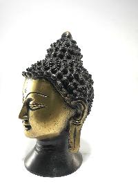 Statue Of Buddha Head Antique Finishing