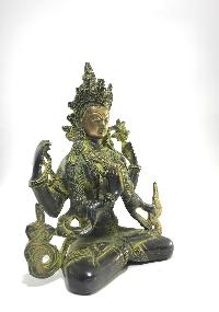 Statue Of Avalokitesvara Antique Finishing