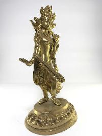 Statue Of Dancing White Tara