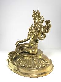 Statue Of Green Tara