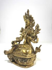 Statue Of Green Tara