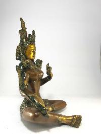 Statue Of Green Tara