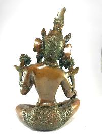 Statue Of Green Tara