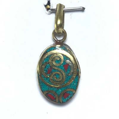 White Metal Pendant