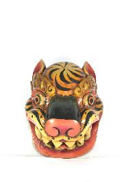 Wood Tiger Mask, Poplar Wood