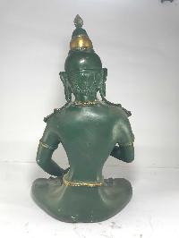 Statue Of Vajrasattva, With [green Color Finishing]