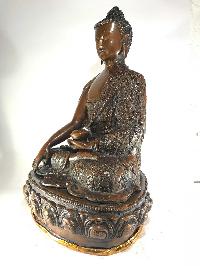 Statue Of Shakyamuni Buddha, With [antique Finishing]