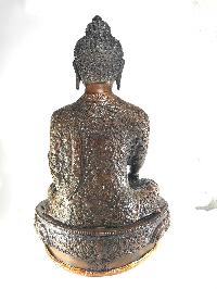 Statue Of Shakyamuni Buddha, With [antique Finishing]