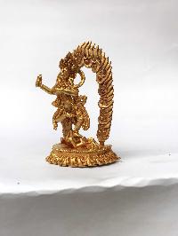 Statue Of Vajravarahi - Dorje Phagmo Yogini, [full Gold Plated]