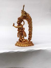 Statue Of Simhamukha Yogini, Senge Dongma, [full Gold Plated]