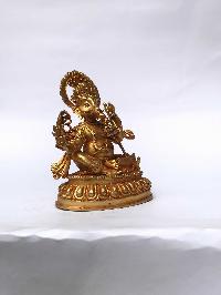 Statue Of Ganesh, [full Gold Plated]