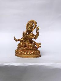 Statue Of Ganesh, [full Gold Plated]