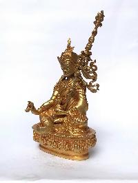 Statue Of Padmasambhava, [full Gold Plated]