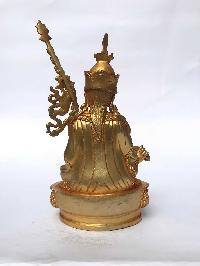 Statue Of Padmasambhava, [full Gold Plated]