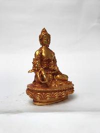 Statue Of Medicine Buddha, [full Gold Plated]