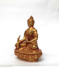 Statue Of Medicine Buddha, [full Gold Plated]