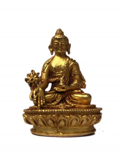 Statue Of Medicine Buddha [full Gold Plated]