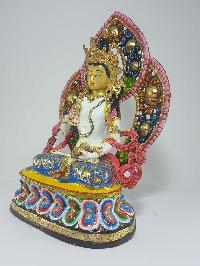 Tibetan Statue Vajrasattva Of In [traditional Color Finishing]