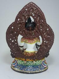 Tibetan Statue Vajrasattva Of In [traditional Color Finishing]