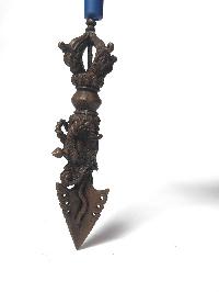 Tibetan Phurba, [chocolate Oxidized]