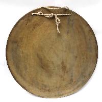 Tibetan Flat Gong, [shakyamuni Buddha Design], Wind Gong, Flat Gong