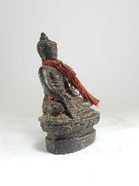 Tibetan Statue Of Shakyamuni Buddha, [antique Finishing]