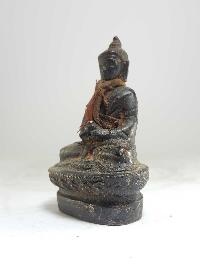 Tibetan Statue Of Amitabha Buddha, [antique Finishing]