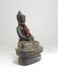 Tibetan Statue Of Amitabha Buddha, [antique Finishing]