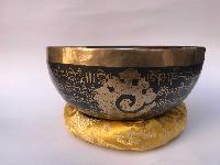 Hand Beaten Singing Bowls, [vairocana Buddha Carved], [good Quality]