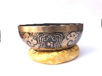 Hand Beaten Singing Bowls, [tsongkhapa Carved], [good Quality]