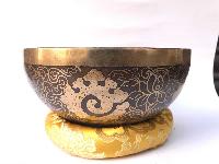 Hand Beaten Singing Bowls, [buddha Carved], [good Quality]