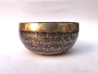 Hand Beaten Singing Bowls, [tree Carved], [good Quality]