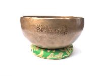 Hand Beaten Full Moon Singing Bowl Antique Finishing