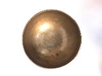 Hand Beaten Full Moon Singing Bowl Antique Finishing